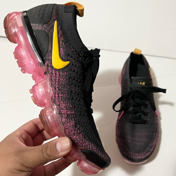 NikeAir VaporMax Flyknit Pink Blast Shoes